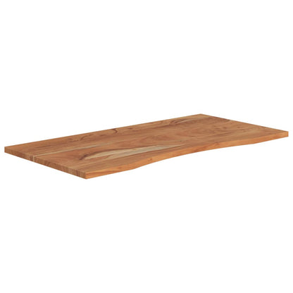 vidaXL Schreibtischplatte 110x60x2,5 cm Rechteckig Massivholz Akazie