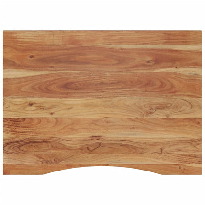 vidaXL Schreibtischplatte 110x80x2,5 cm Rechteckig Massivholz Akazie