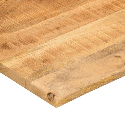 vidaXL Schreibtischplatte mit Aussparung 110x50x2,5cm Massivholz Mango