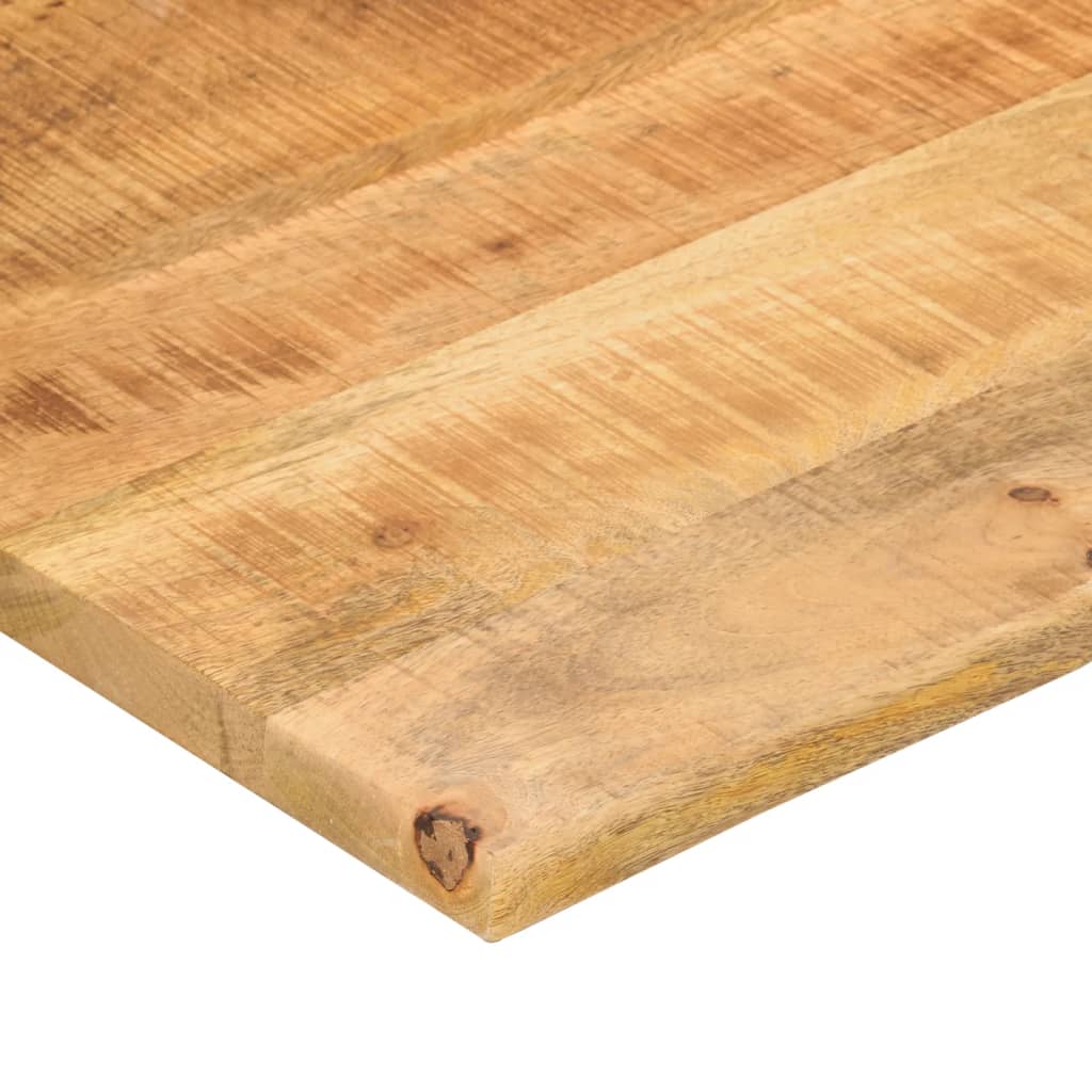 vidaXL Schreibtischplatte mit Aussparung 100x60x2,5cm Massivholz Mango