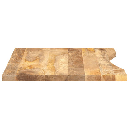 vidaXL Plateau de bureau avec découpe 90x50x2,5 cm en bois de manguier massif