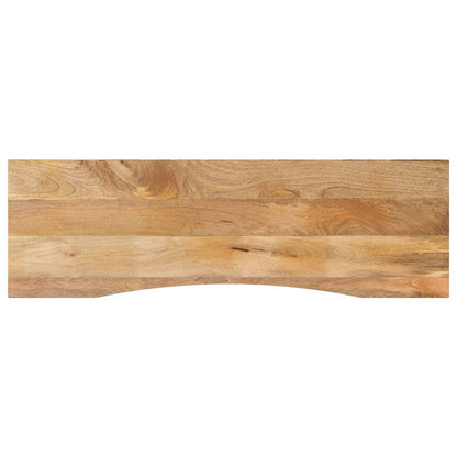 vidaXL Schreibtischplatte mit Aussparung 160x50x2,5cm Massivholz Mango