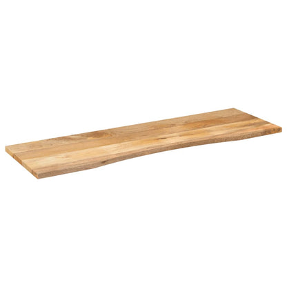 vidaXL Schreibtischplatte mit Aussparung 160x50x2,5cm Massivholz Mango