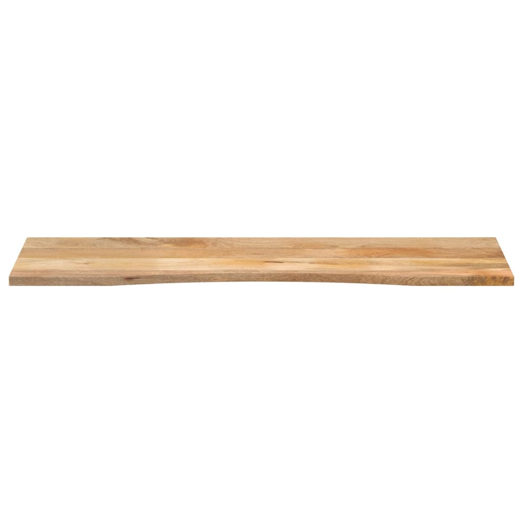 vidaXL Schreibtischplatte mit Aussparung 160x50x2,5cm Massivholz Mango
