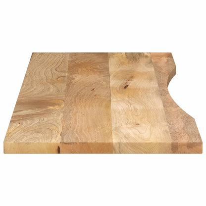 vidaXL Schreibtischplatte mit Aussparung 160x50x2,5cm Massivholz Mango