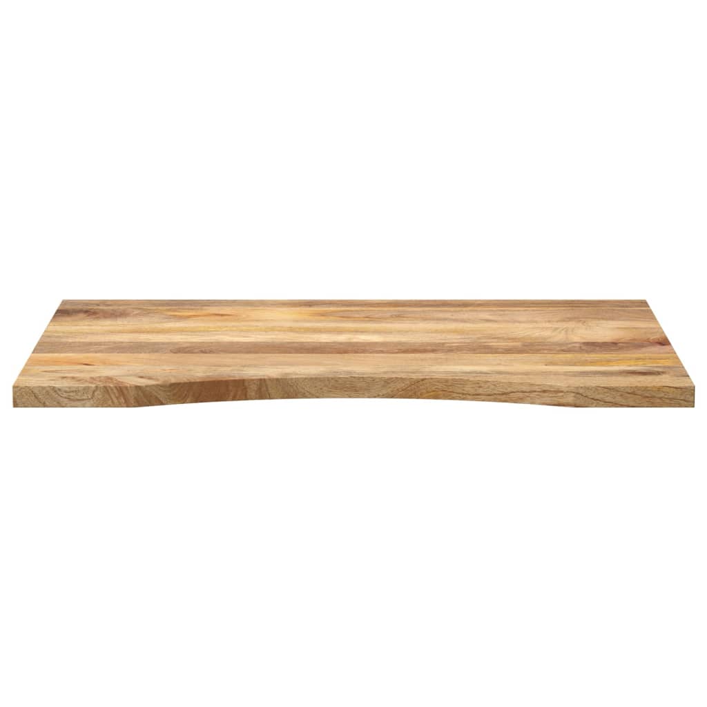 vidaXL Schreibtischplatte mit Aussparung 90x60x2,5 cm Massivholz Mango