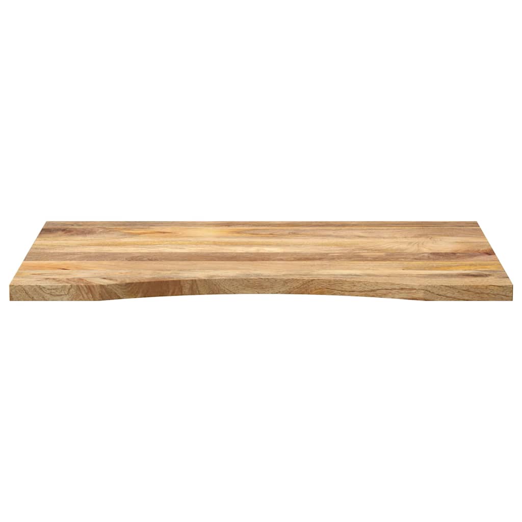 vidaXL Plateau de bureau avec découpe 100x60x2,5 cm Bois de manguier massif