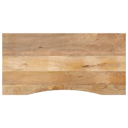 vidaXL Plateau de bureau avec découpe 110x60x2,5 cm Bois de manguier massif