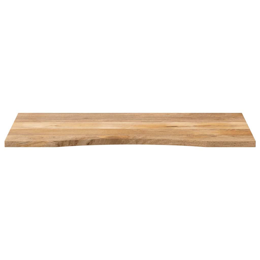 vidaXL Schreibtischplatte mit Aussparung 140x60x2,5cm Massivholz Mango