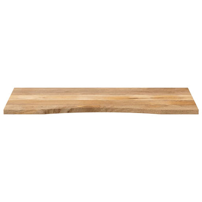 vidaXL Schreibtischplatte mit Aussparung 140x60x2,5cm Massivholz Mango