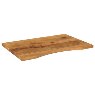 vidaXL Schreibtischplatte mit Aussparung 100x50x2,5cm Massivholz Mango