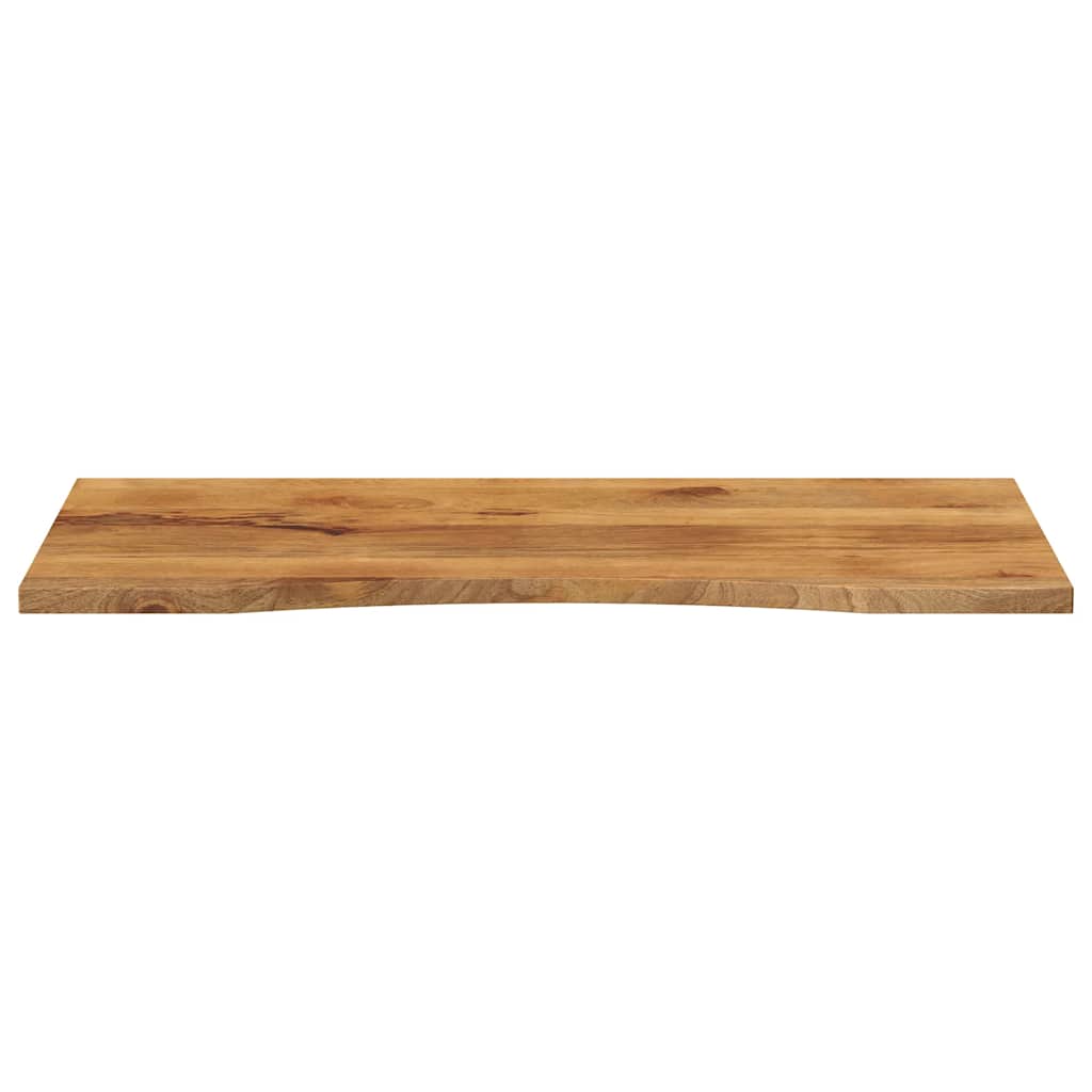 vidaXL Schreibtischplatte mit Aussparung 110x50x2,5cm Massivholz Mango