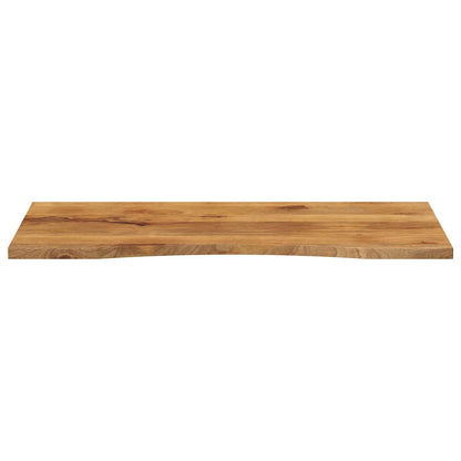 vidaXL Schreibtischplatte mit Aussparung 110x50x2,5cm Massivholz Mango