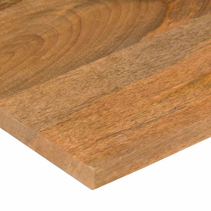 vidaXL Schreibtischplatte mit Aussparung 110x50x2,5cm Massivholz Mango