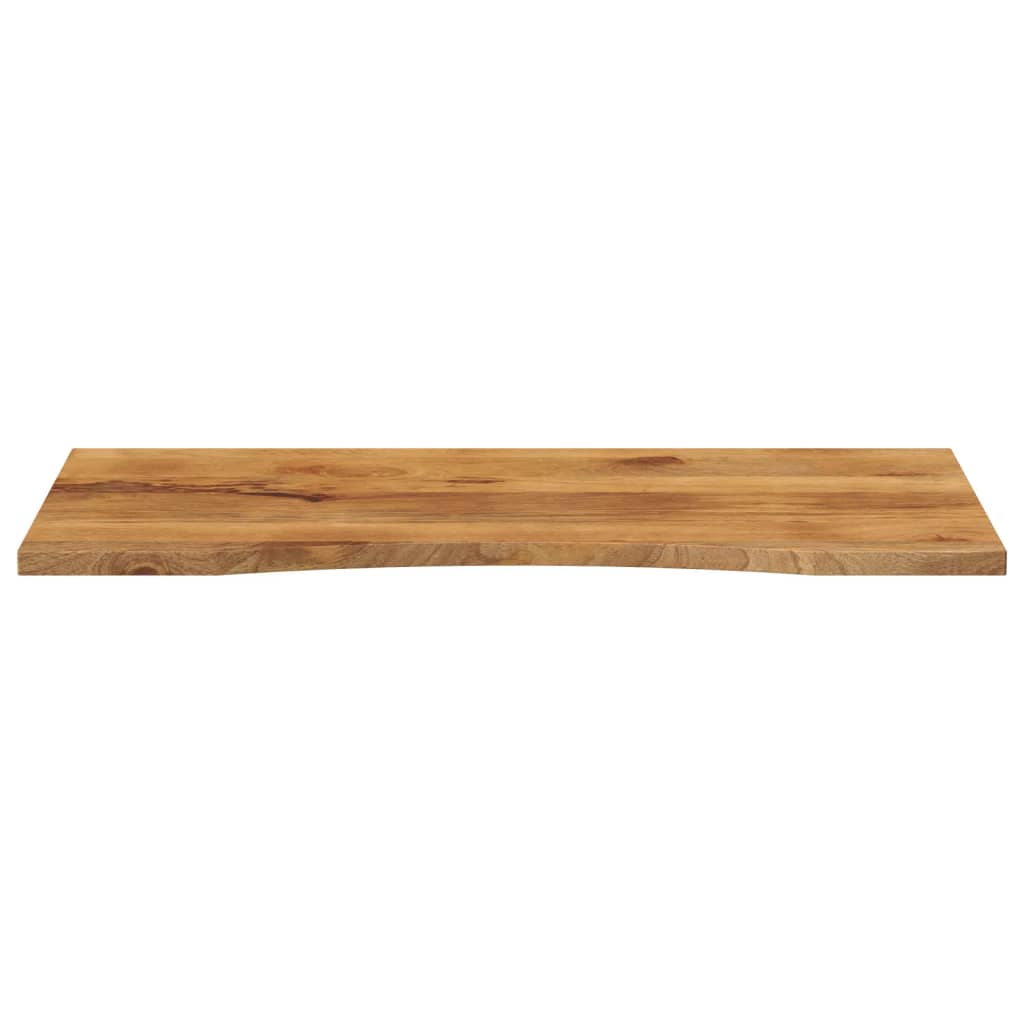vidaXL Schreibtischplatte mit Aussparung 140x60x2,5cm Massivholz Mango