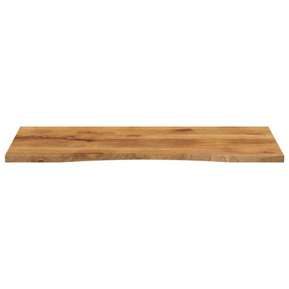 vidaXL Schreibtischplatte mit Aussparung 140x60x2,5cm Massivholz Mango