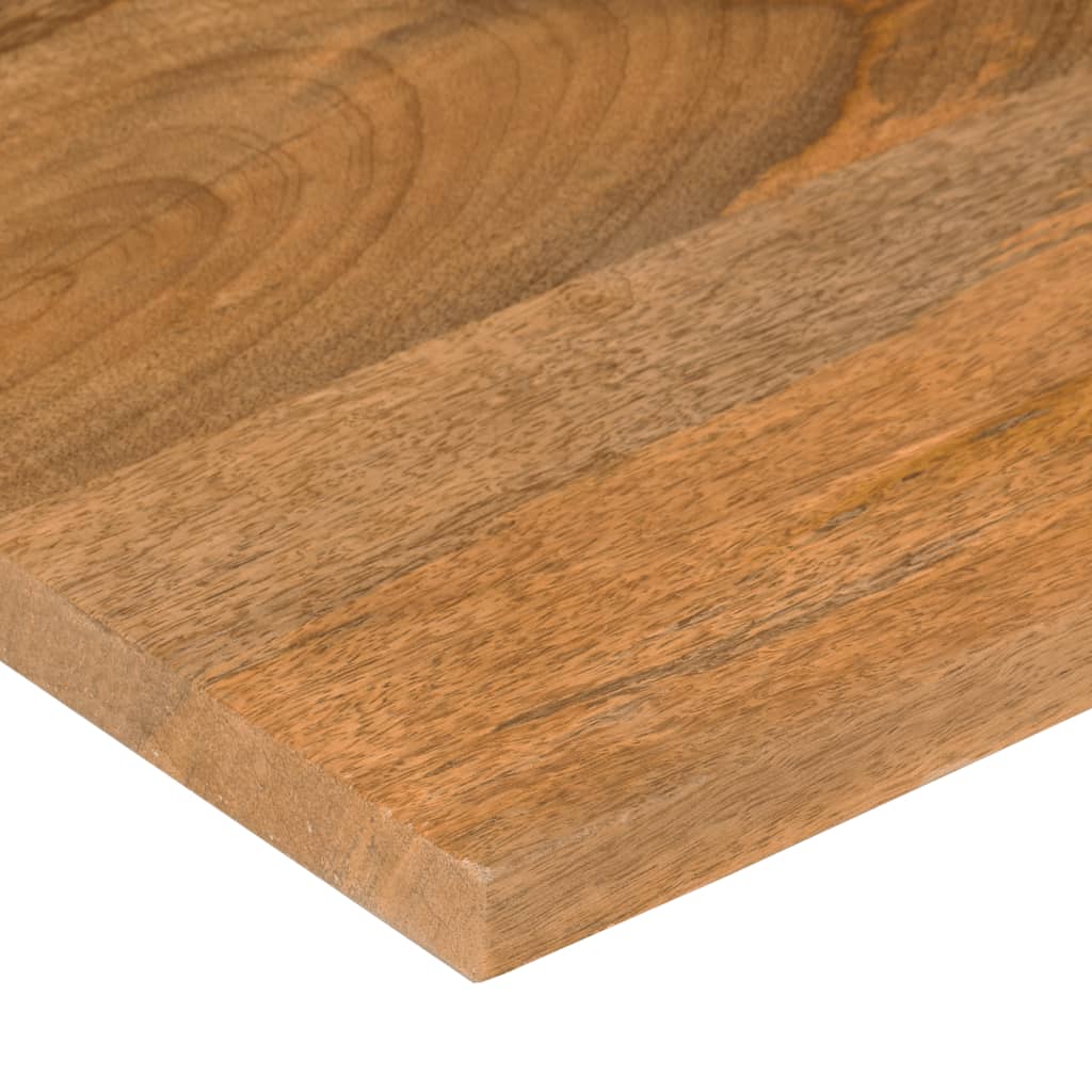vidaXL Schreibtischplatte mit Aussparung 110x80x2,5cm Massivholz Mango