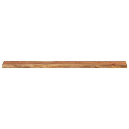 vidaXL Wandregal 180x20x2,5 cm Rechteckig Massivholz Akazie Baumkante
