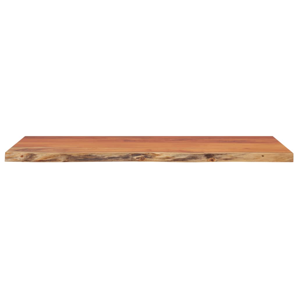 vidaXL Tischplatte 80x40x2,5 cm Rechteckig Massivholz Akazie Baumkante