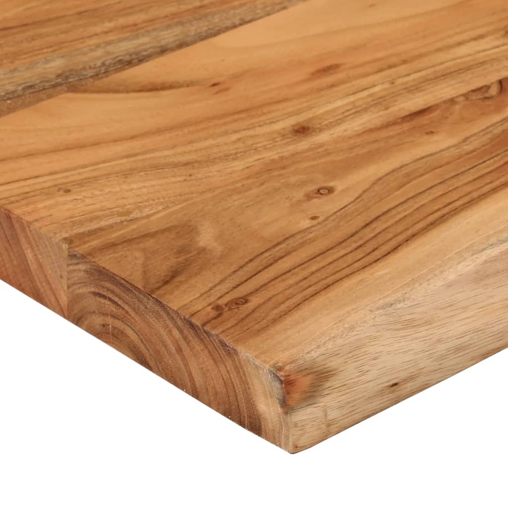 vidaXL Tischplatte 100x40x2,5cm Rechteckig Massivholz Akazie Baumkante