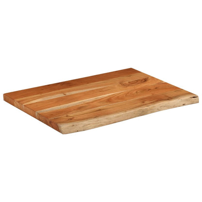 vidaXL Waschtischplatte 80x60x2,5 cm Rechteckig Massivholz Akazie