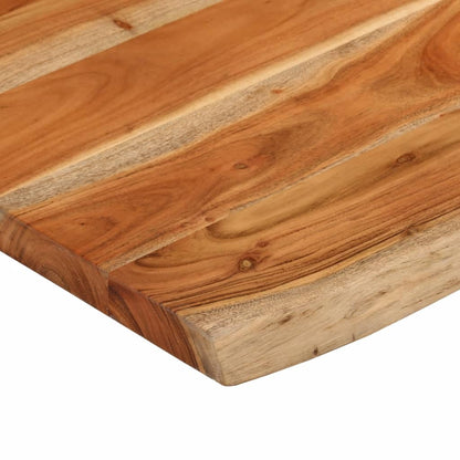 vidaXL Waschtischplatte 80x60x2,5 cm Rechteckig Massivholz Akazie