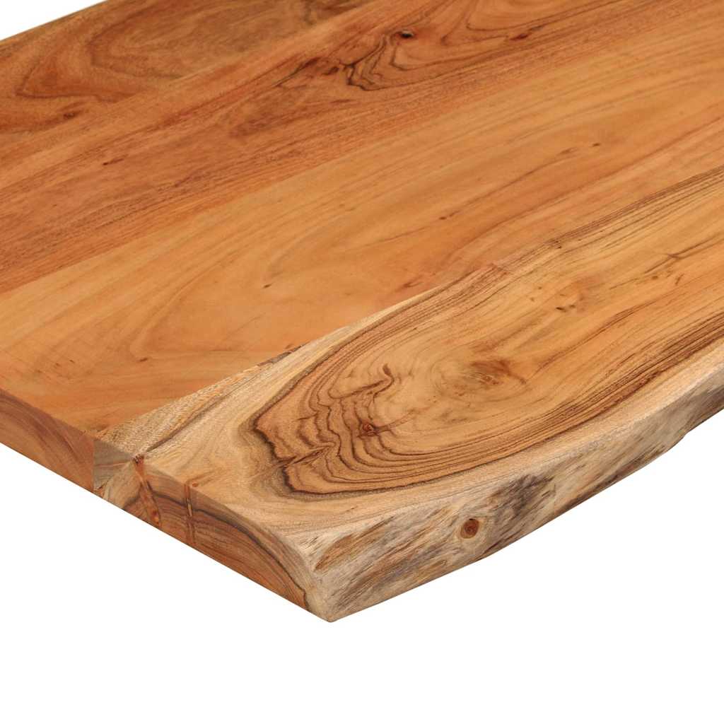 vidaXL Waschtischplatte 90x60x2,5 cm Rechteckig Massivholz Akazie