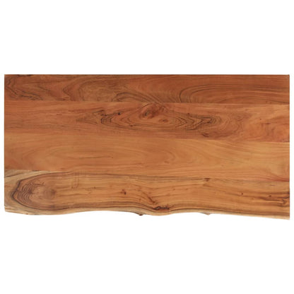 vidaXL Waschtischplatte 120x60x2,5 cm Rechteckig Massivholz Akazie