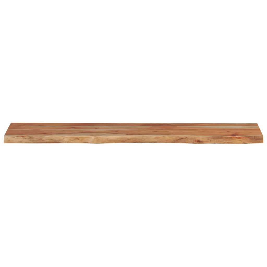 vidaXL Tischplatte 140x30x3,8cm Rechteckig Massivholz Akazie Baumkante