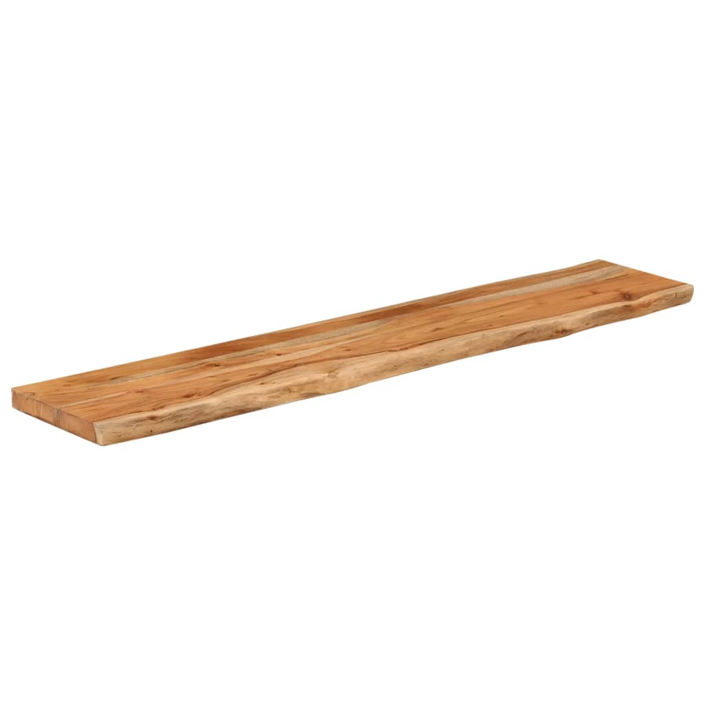 vidaXL Tischplatte 160x30x3,8cm Rechteckig Massivholz Akazie Baumkante
