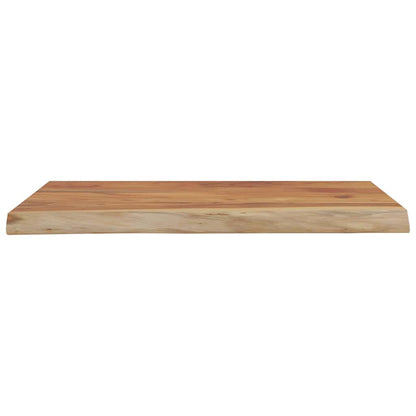 vidaXL Wandregal 50x40x3,8 cm Rechteckig Massivholz Akazie Baumkante
