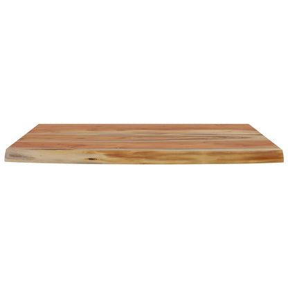 vidaXL Wandregal 70x40x3,8 cm Rechteckig Massivholz Akazie Baumkante