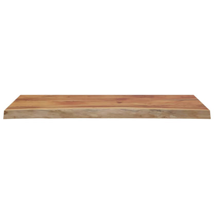 vidaXL Tischplatte 90x40x3,8 cm Rechteckig Massivholz Akazie Baumkante