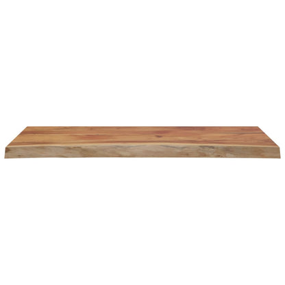 vidaXL Tischplatte 100x40x3,8cm Rechteckig Massivholz Akazie Baumkante