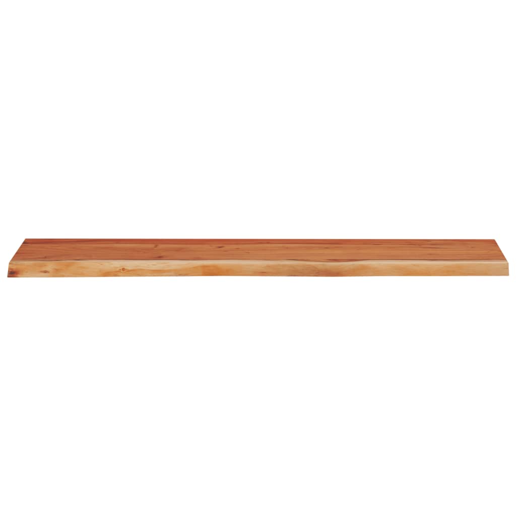 vidaXL Tischplatte 120x40x3,8cm Rechteckig Massivholz Akazie Baumkante