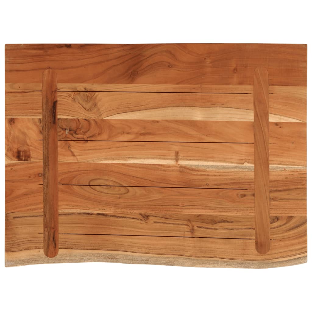 vidaXL Waschtischplatte 70x60x3,8 cm Rechteckig Massivholz Akazie