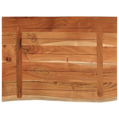 vidaXL Waschtischplatte 80x60x3,8 cm Rechteckig Massivholz Akazie