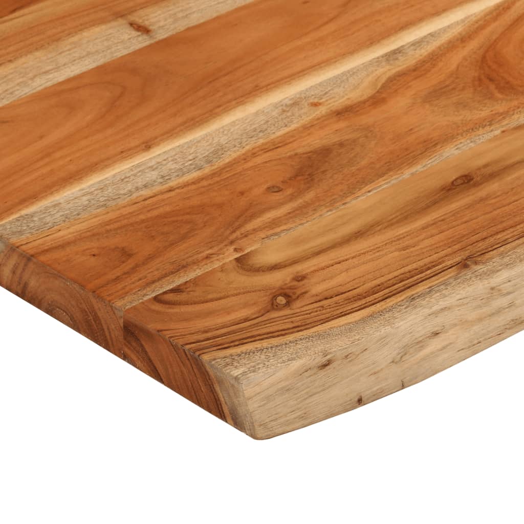 vidaXL Waschtischplatte 80x60x3,8 cm Rechteckig Massivholz Akazie
