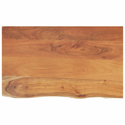 vidaXL Waschtischplatte 110x60x3,8 cm Rechteckig Massivholz Akazie