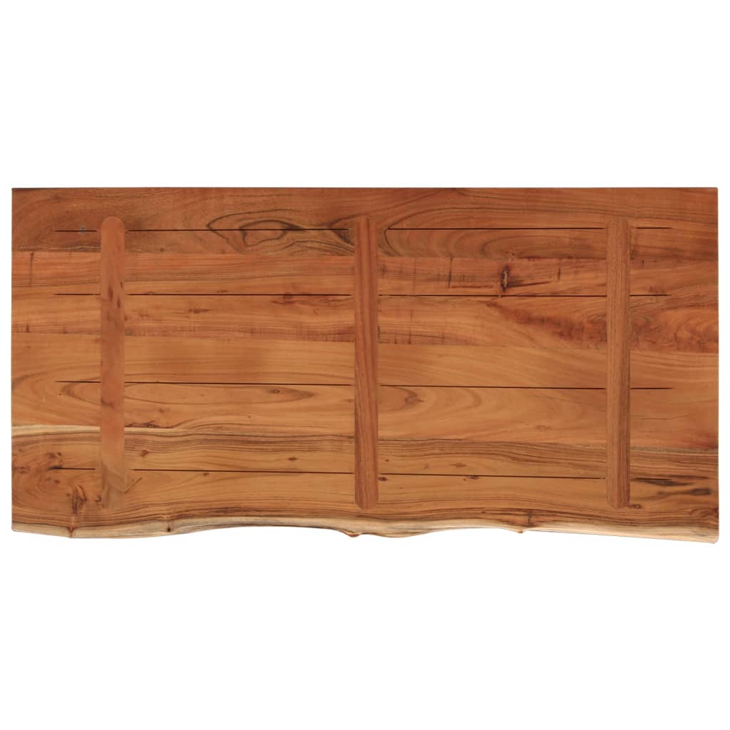 vidaXL Waschtischplatte 120x60x3,8 cm Rechteckig Massivholz Akazie