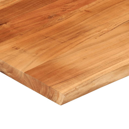 vidaXL Schreibtischplatte 90x80x3,8 cm Massivholz Akazie Baumkante