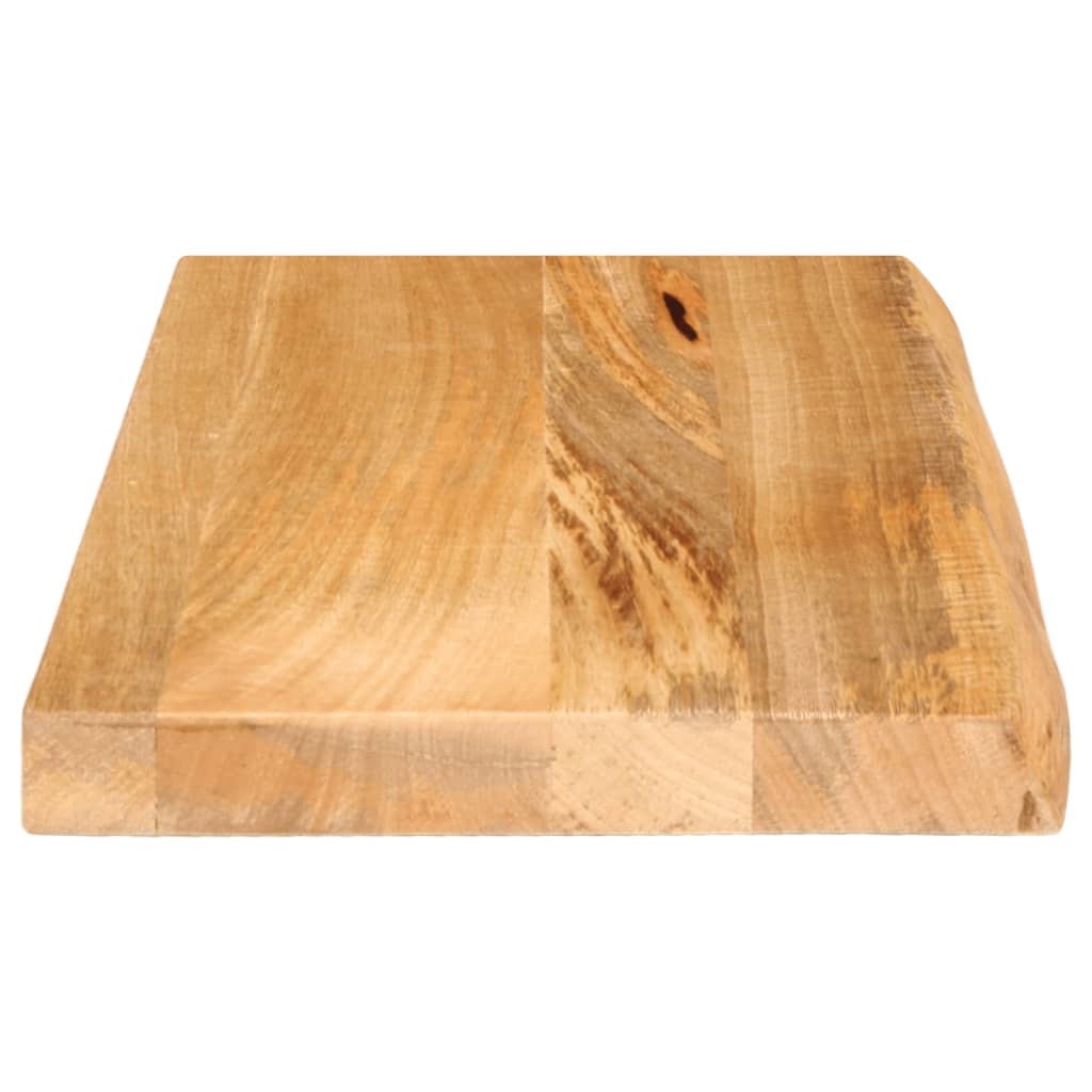vidaXL Tischplatte mit Baumkante 40x20x2,5 cm Massivholz Mango