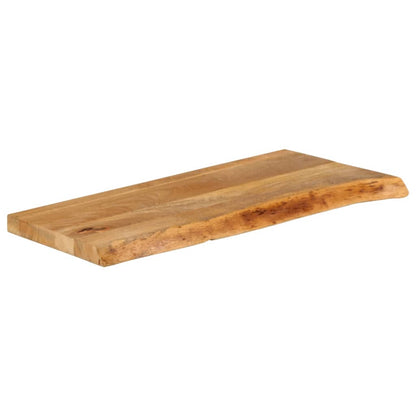 vidaXL Tischplatte mit Baumkante 70x20x2,5 cm Massivholz Mango