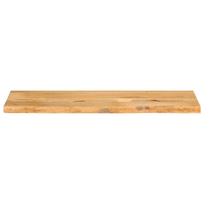 vidaXL Tischplatte mit Baumkante 100x20x2,5 cm Massivholz Mango