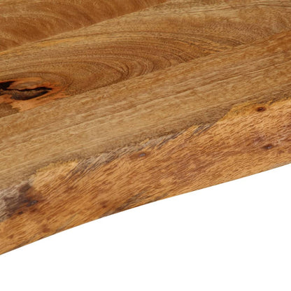 vidaXL Tischplatte mit Baumkante 60x30x2,5 cm Massivholz Mango