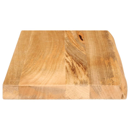 vidaXL Plateau de table avec bords naturels 60x40x2,5 cm Bois de manguier massif