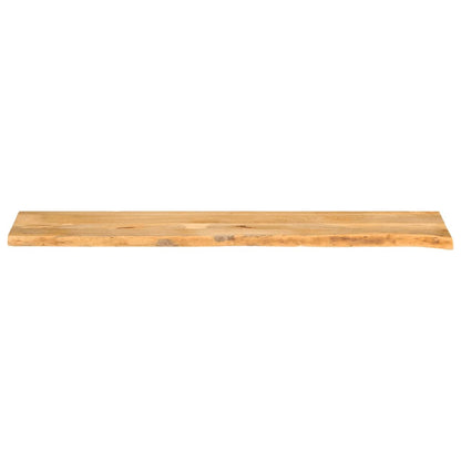vidaXL Plateau de table à bord naturel 180x40x2,5 cm Bois de manguier massif