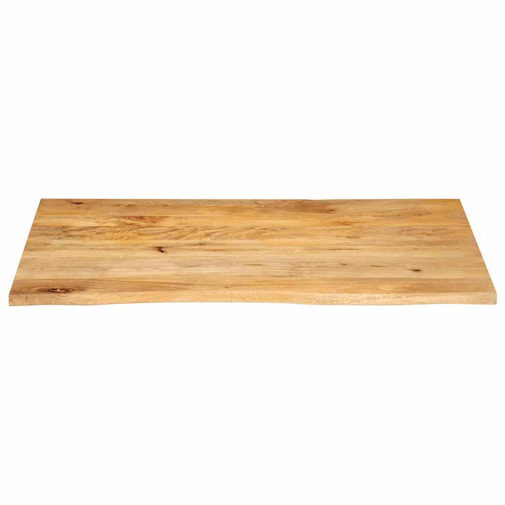 vidaXL Plateau de table à bord vif 120x60x2,5 cm Bois de manguier massif