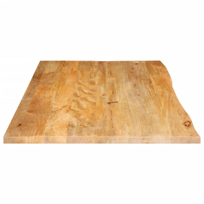 vidaXL Plateau de table à bord vif 120x60x2,5 cm Bois de manguier massif