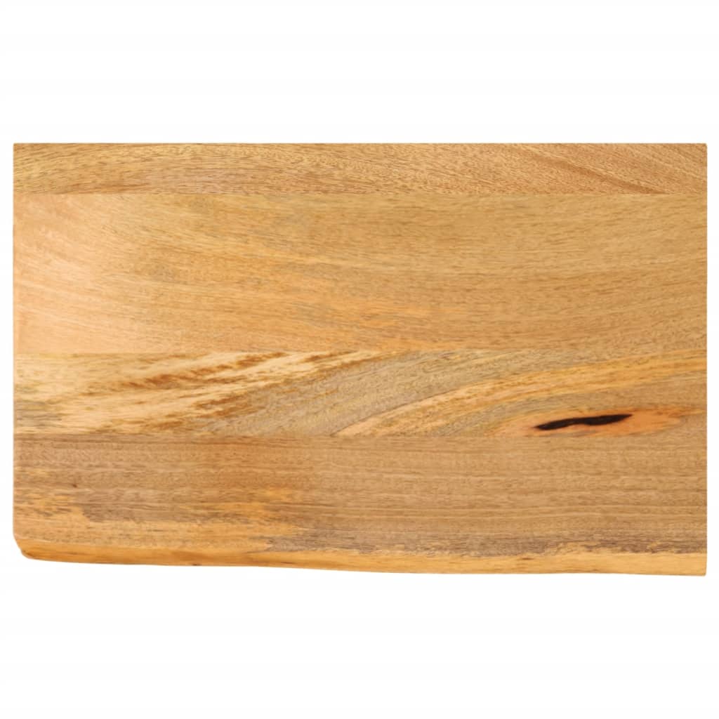 vidaXL Plateau de table à bord vif 60x30x3,8 cm Bois de manguier massif